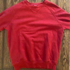 brandy melville red hoodie